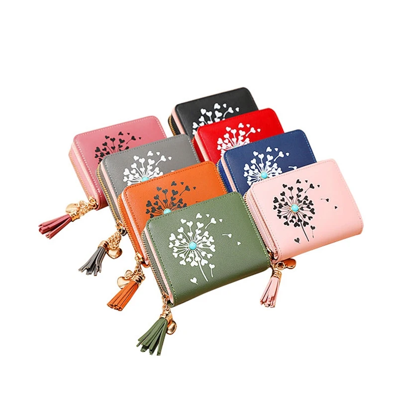 

Women's Short Small Wallet Lady Leather Folding Coin Card Holder Money Purse New