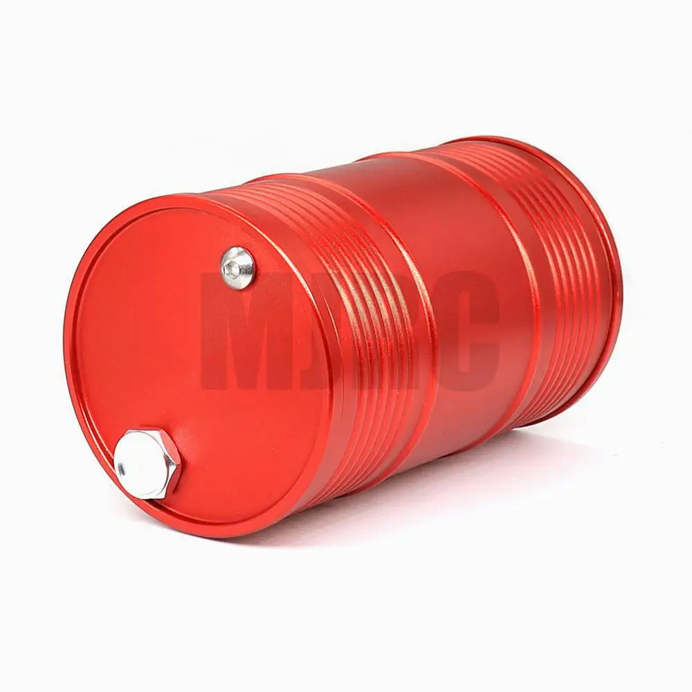 Metal Oil Drum Fuel Tank Container For 1/10 RC4WD D90 SCX10 Rock Crawler RC Car Decor Accessories 2
