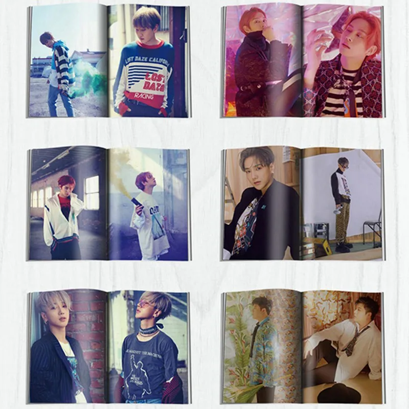 Kpop Super Junior альбом HD фотография Time_slip периферийные Мини Фотоальбом книга подарок плакат картина