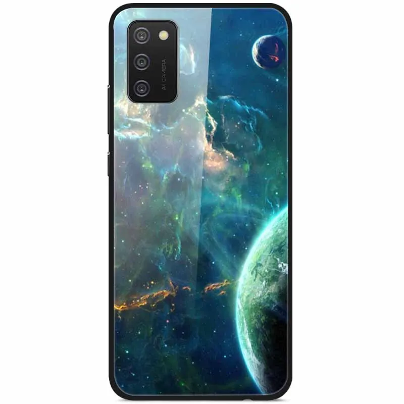 samsung cute phone cover For Samsung A31 A41 A71 Case Tempered Glass Hard Phone Cover For Samsung Galaxy A51 Case A 51 Protective Fashion Funda coque kawaii phone cases samsung Cases For Samsung