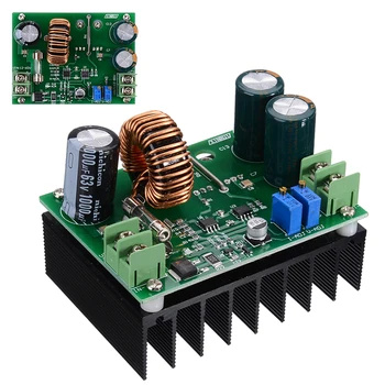 

15A DC-DC Converter Module 12V-60V to 10A 12V-80V Adapter Mode 600W High Power Solar Laptop Power Supply Amp Board