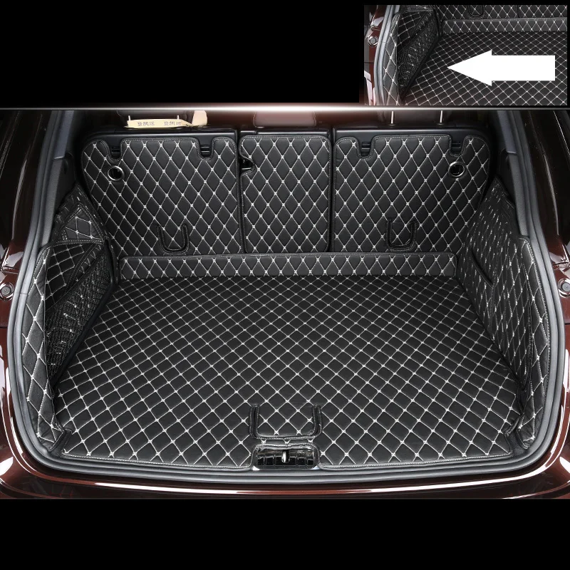 Автомобильные коврики для багажника кожаная Автомобильная подкладка porsche cayenne 2011