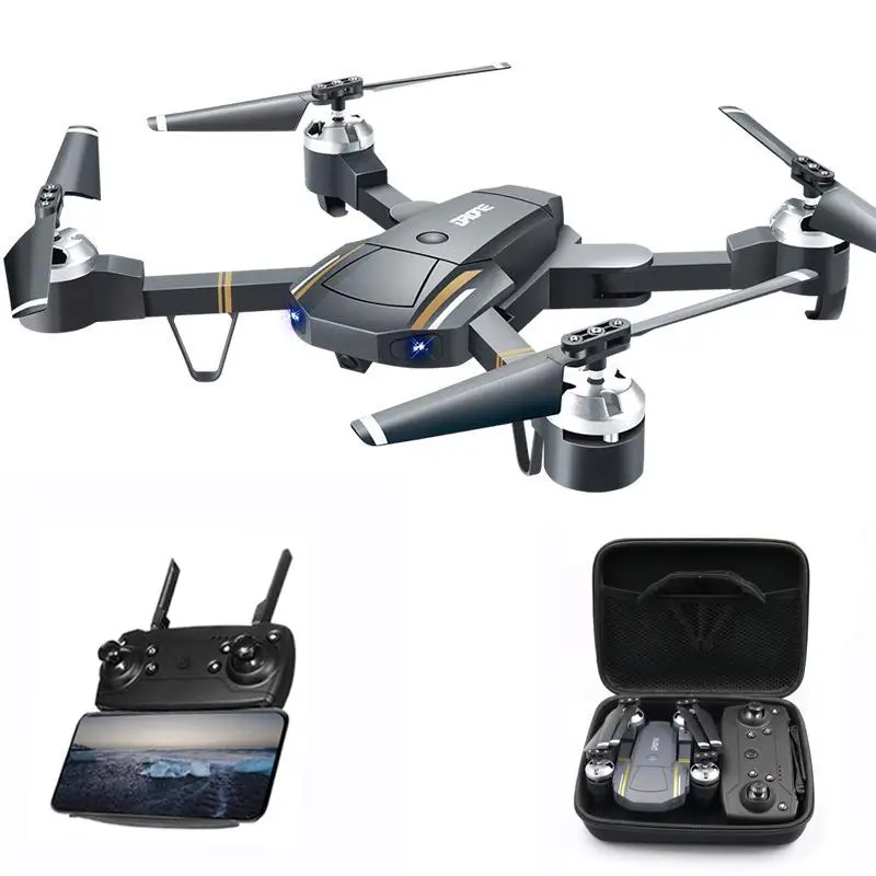 

RC Drone Toy GW58/XT-1 Folding Selfie Drone with Camera HD Headless Mode Hover Quadcopter Wifi FPV RC Quadrocopter