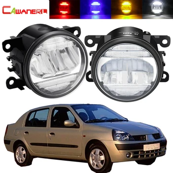 

2in1 Fog Light + Daytime Running Light Car Front Bumper Fog Light Assembly DRL 30W 8000LM 12V For Renault Thalia 1998-2015