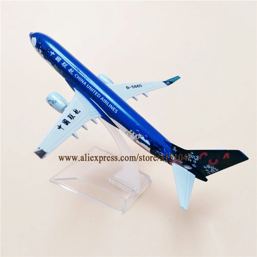 Авиакомпания Эйр Китай Юнайтед Эйрлайнз Боинг 737 B737 Airways модель самолета из
