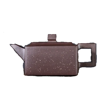 

Teapot Famous Full Manual Raw Ore Old Purple Clay Embedded Cover Fangshan Tea Set Competitive Products Teapot Sell Well