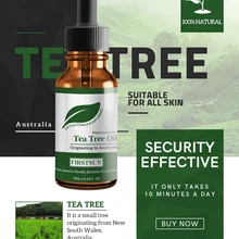 Натуральный чай дерево эфирное масло Массажная маска для лица чистое органическое дерево чай эфирные масла Уход за кожей TSLM1