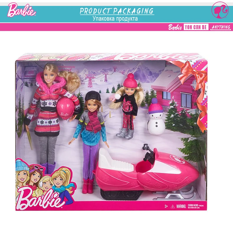 Snow Mobile Barbie7