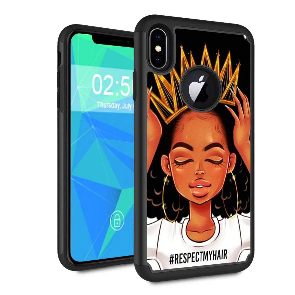 Для iPhone X/XS/XR/XS MAX Чехол для мобильного телефона, мягкий силикагелевый бампер и Жесткий ПК задняя крышка Двойной Слой Ударопрочный для apple 7 8 plus