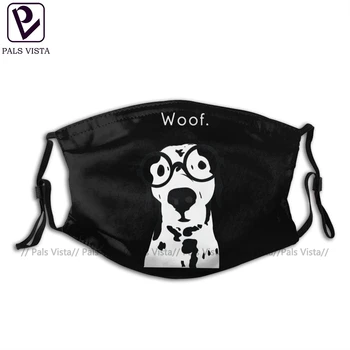

Dalmatian Mouth Face Mask Snip The Dalmation Facial Mask Kawai Cool with 2 Filters for Adult
