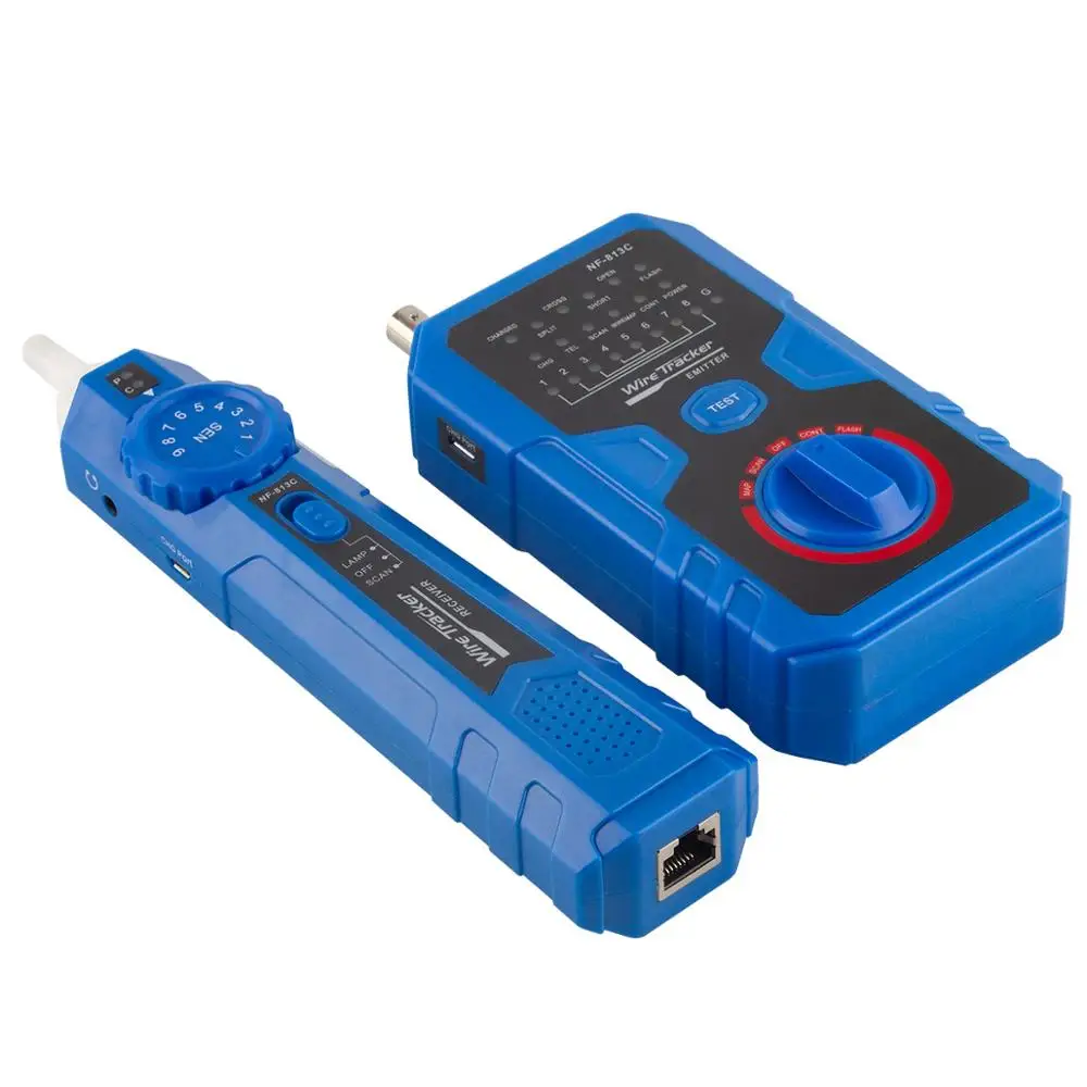 Тестер кабелей NOYAFA для сети Ethernet LAN инструмент тестирования на Landline детектор