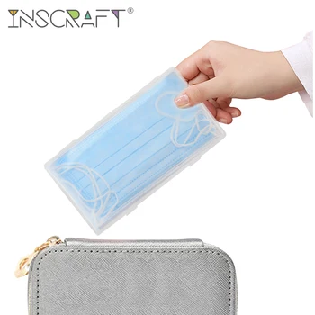 

Portable Dustproof Face Masks Case Disposable Mouth Mask Organizer Case Sanitary Protective Storage