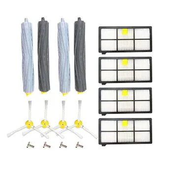 

12pcs Filters Brushes Replacement Parts Kit for iRo bot Roomba 800 900 Series