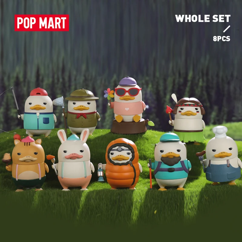 Pop Mart Duckoo Duck Figure In The Forest For Whole Box Blind Box 