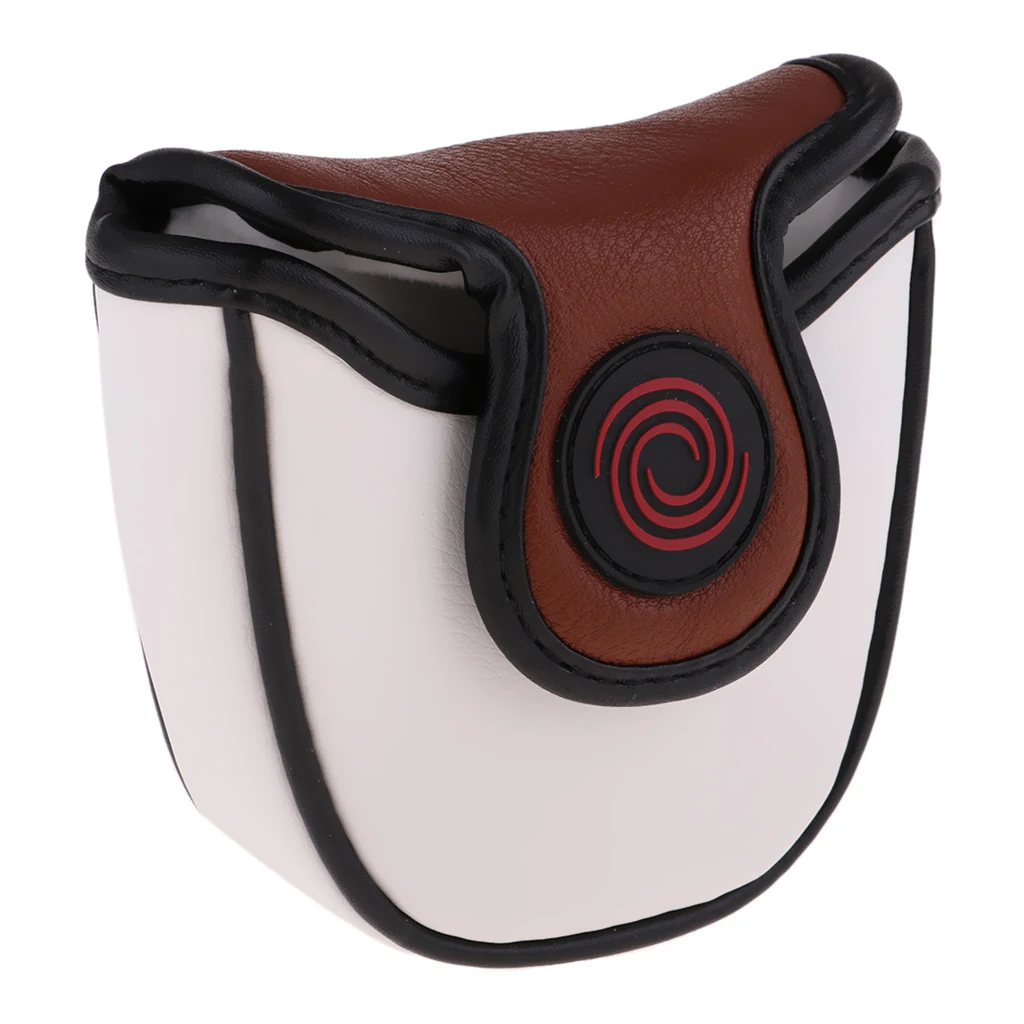 Golf Mallet Putter Headcover Center Shaft Putter Protective Cover Golf Grip Repair Kits Bracelets Bags Equipment
