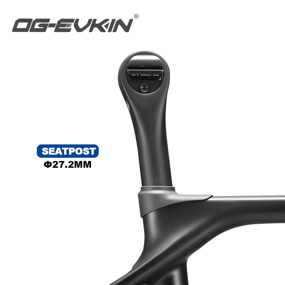 OG EVKIN CF 025 карбоновая дорожная рама дисковый тормоз BB86 28C 12x10 0/12x142 для велосипеда