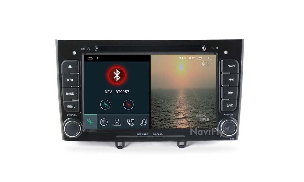 Discount Navifly Android 9.1 Car DVD Player GPS Navigation Multimedia For peugeot 308 408 Radio 2009-2014 car Stereo Head Unit 2G RAM 32G 17