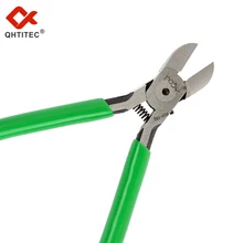 

QHTITEC Diagonal Cutting Pliers 6 Inch Wire Stripping Tool Side Cutter Cable Burrs Nipper Electricians DIY Repair Hand Tools