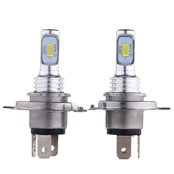 

2Pcs H4 9003 HB2 6000k LED Fog Light Bulb LED Bulbs CSP White Golden Yellow LED Headlights Bulbs Kit High Low Beam Canbus