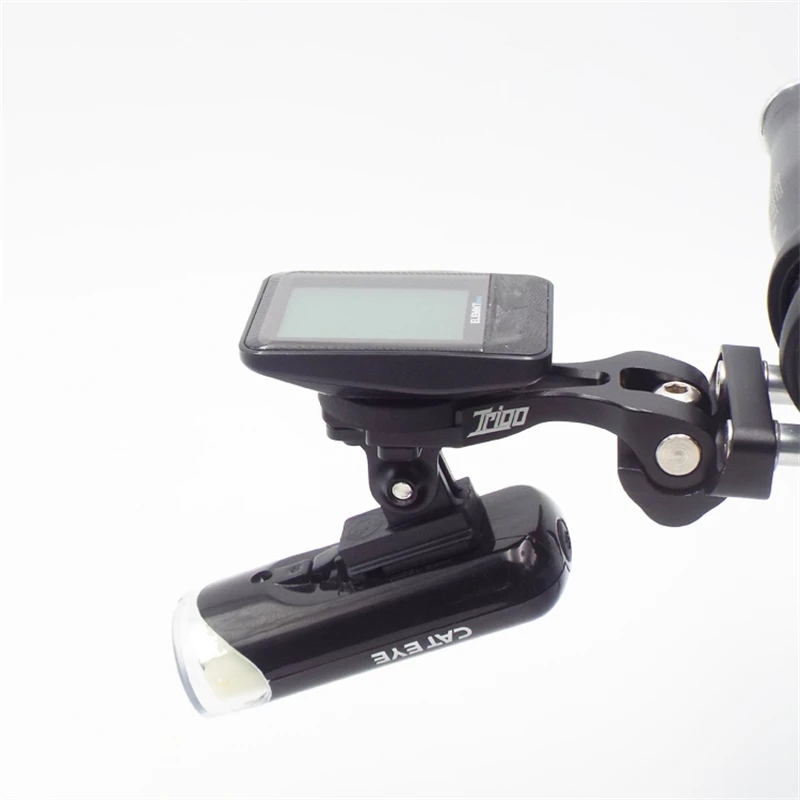 Support Vélo Pour GPS Garmin/Wahoo - Alliage Aluminium, Réglable Pour Potence