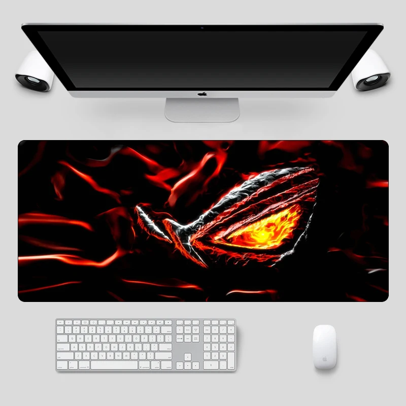 Najtaniej Moda 90x40cm duża ASUS podkładka pod mysz do gier republiki graczy klawiatura blokowania krawędzi gumowa Laptop Notebook podkład na biurko