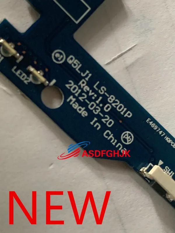 

on stock original NEW for ACER Aspire M5 M5-581T power button board switch board with cable LS-8201P