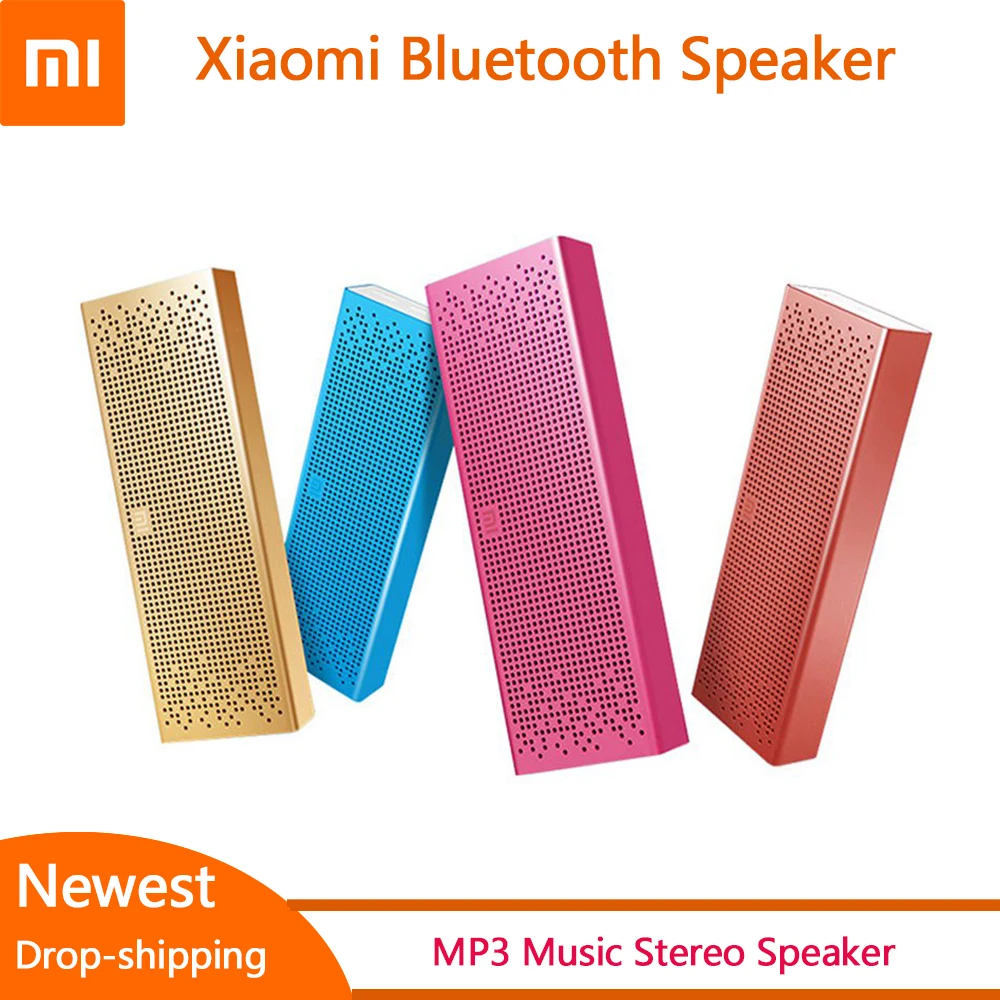 

Xiaomi Mi Wireless Speaker Stereo Mini Portable Speakers Music MP3 Player Support Handsfree Device