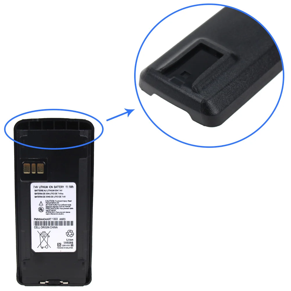 10 шт литий-ионный аккумулятор Расширенный для Motorola CP185, CP476, CP477, EP350 радио (s) (Li-on 1800 mAh)