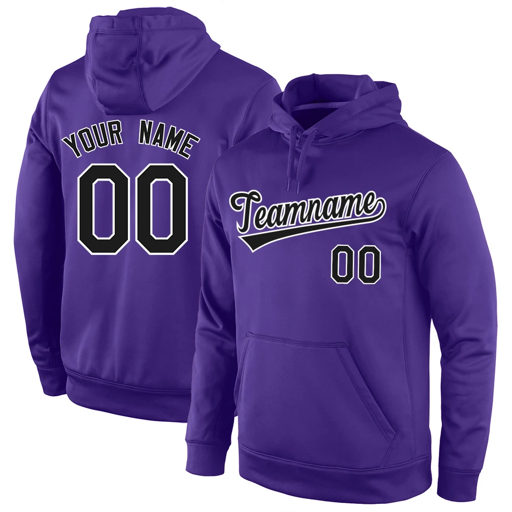Hoodies for Men Youth Design Print Your Own Sweatshirts Shirt Personalized Pullover Team Name & Number