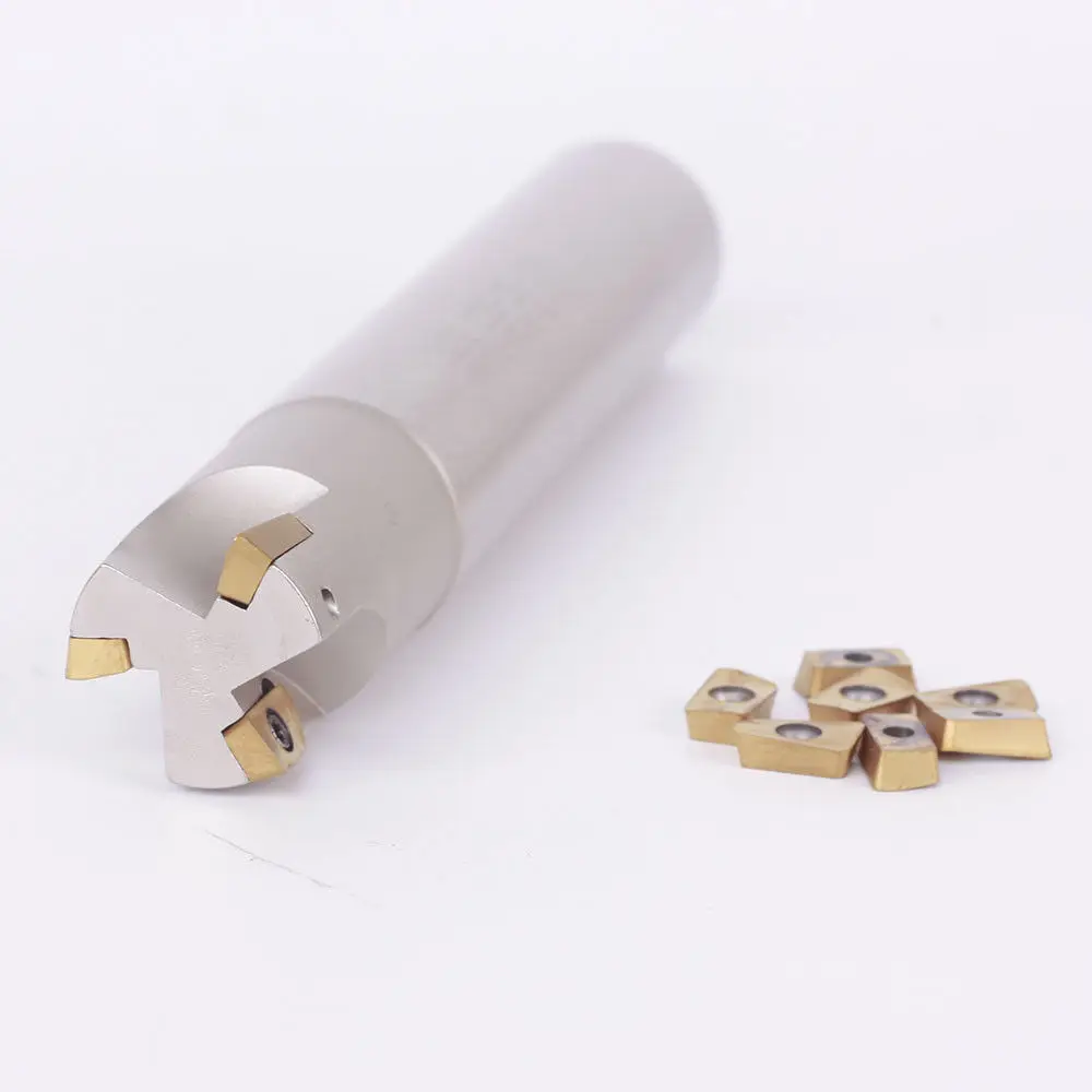 

M2.5*6 Screw BAP 300R C25-25-150-3F Indexable Milling Cutter CNC Tool+3Pcs APMT1135PDER Inserts Tools Set 25mm Shank
