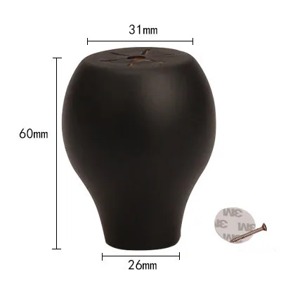 Solid Wood Furniture Heighten Legs Sofa Stool Increased Pad Bed TV Cabinet Coffee Table Round Heighten Feet Furniture Parts C3