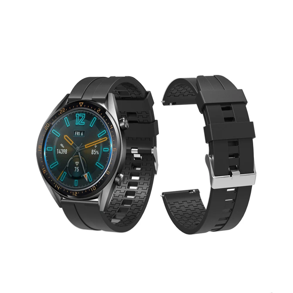 22 мм силиконовый ремешок для часов huawei Watch GT2 Band смарт часы браслет для huawei часы GT2 Браслет замена Correa