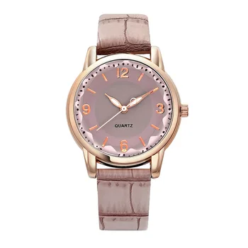 

2020 Women Watch REBIRTH Ladies Leather Watches For Women Dial Quartz Women's Watch Creative-Leather Strap Watch