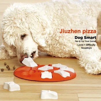 

Interactive Game Funny Dog Toy Slow Feeder Activity Pet Supplies IQ Training Non Slip Plate Bite Resistant Brain Food Puppy