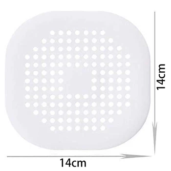 

New Bathtub Drain Hair Catcher Shower Drain Cover Hair Stopper with Sucker Silicone Kitchen Sink Strainer Bathroom Hair Filter D
