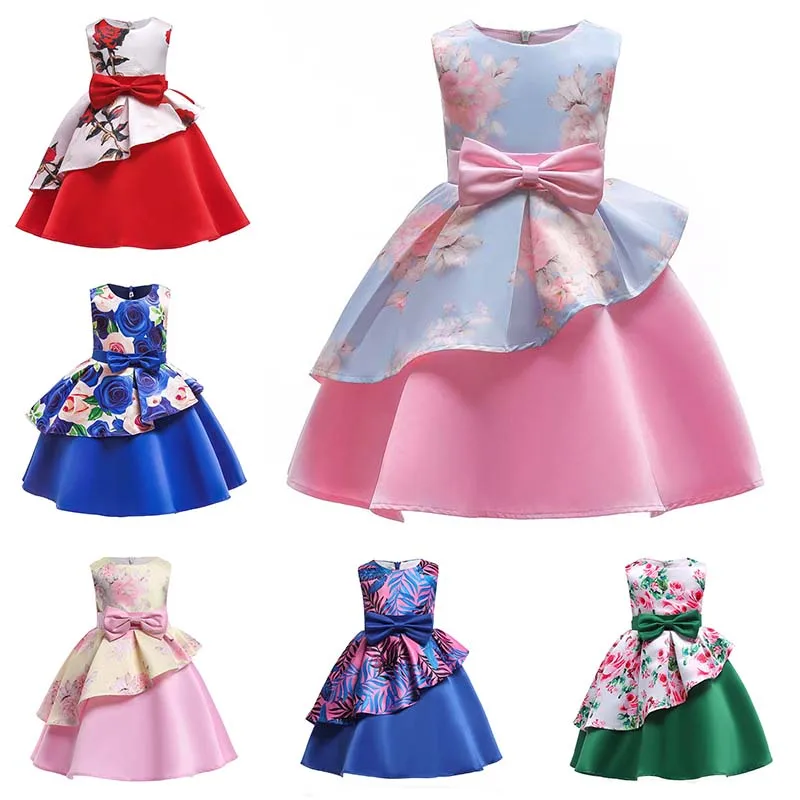 Платья для девочек карнавальный костюм без рукавов детское платье принцессы