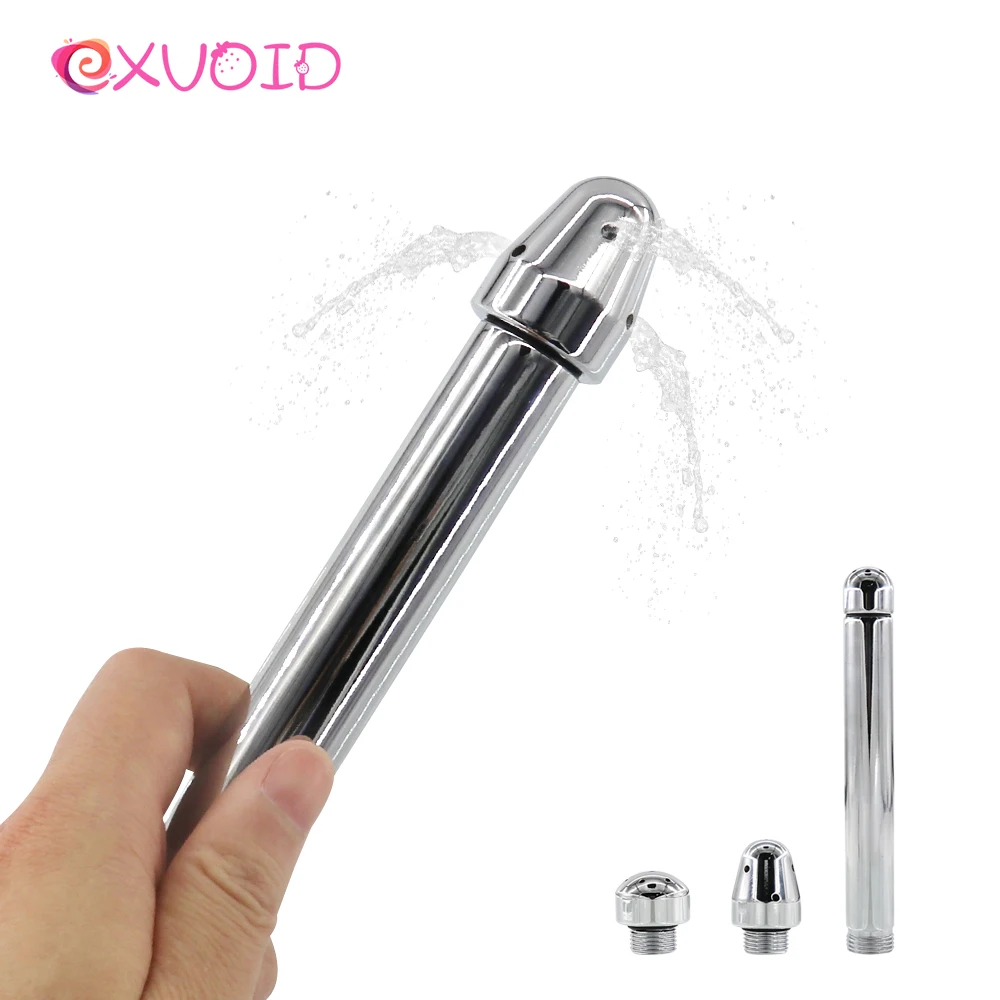 Exvoid Private Parts Clean Anal Cleaner Doccia Bidet Rubinetto Rubinetto Sex Shop Clistere Lavaggio Vaginale 3 Teste/Set Soffione Doccia Spray
