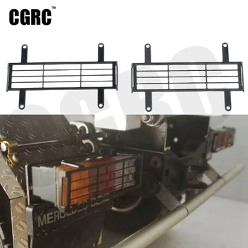 

1 Pair Metal Tail Light Cover For 1/14 Tamyia Rc Truck Dump Benz 1838 1850 56305 56307