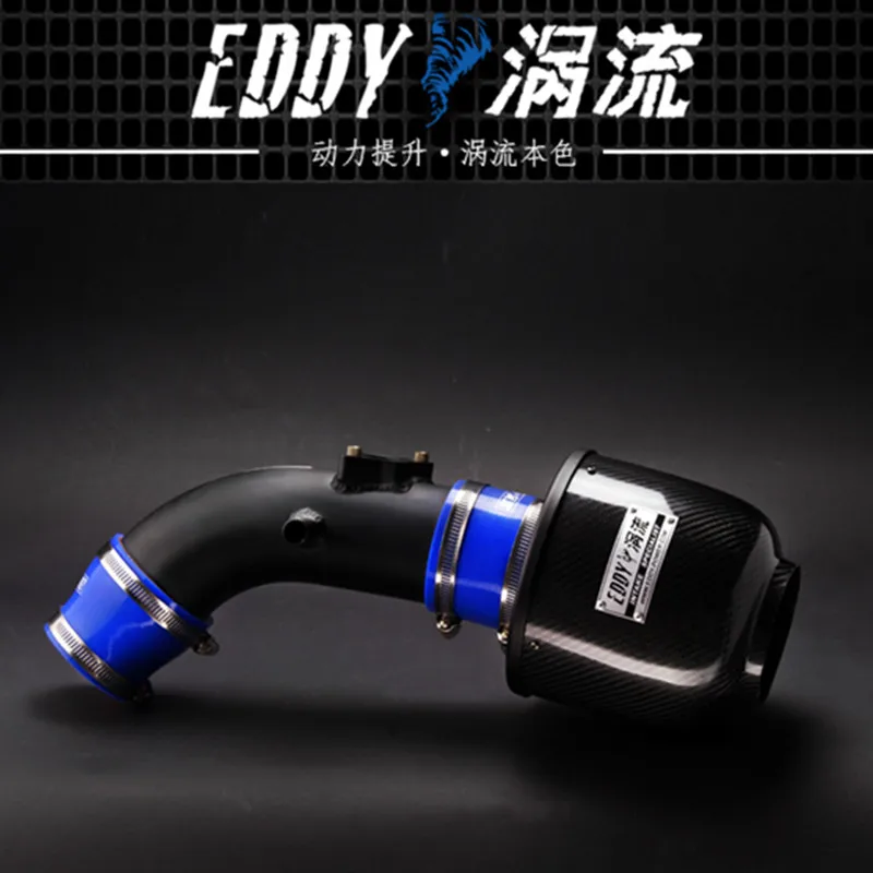 EDDY Intake System Air Intake Pipe & Carbon Fiber Air Filter for Toyota Camry 2.0/2.4 2006-2019 Camry 2.5 2012- Car Accessories