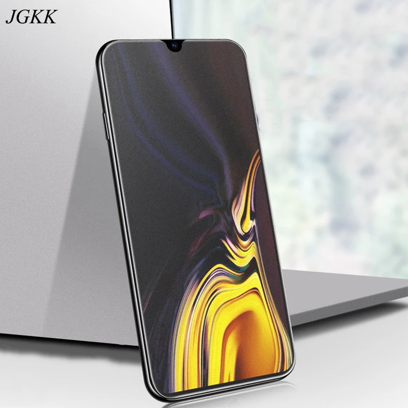 Матовое закаленное стекло с защитой от отпечатков пальцев для Samsung Galaxy A10 A30 A40 A50 A60