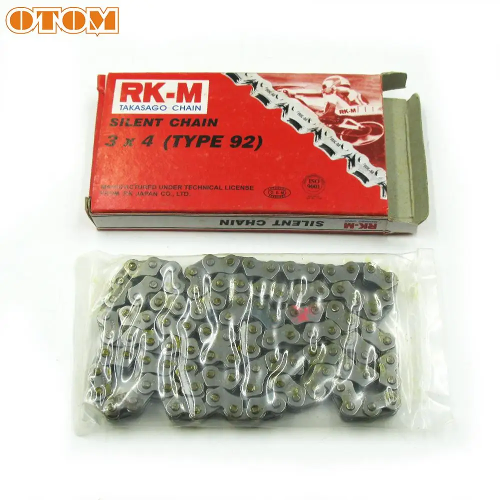 Цепь для мотоцикла OTOM 3*4 104 зубчатая цепь ZONGSHEN CB250 CB 250 250cc KAYO LONCIN запчасти|Наборы