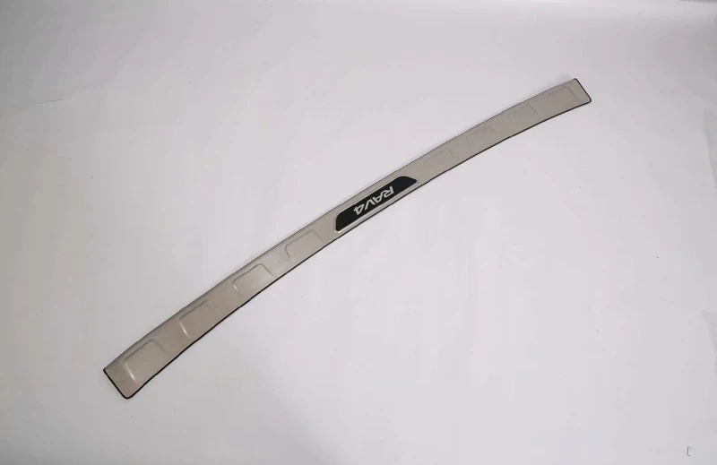 Для TOYOTA Rav4(XA50) нержавеющая сталь Задний бампер Защита подоконник снаружи стволы декоративные