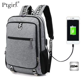 

Men's backpack Male Waterproof USB Charging Travel School Sport Backpack Oxford Laptop Backpack школьный рюкзак рюкзак мужской