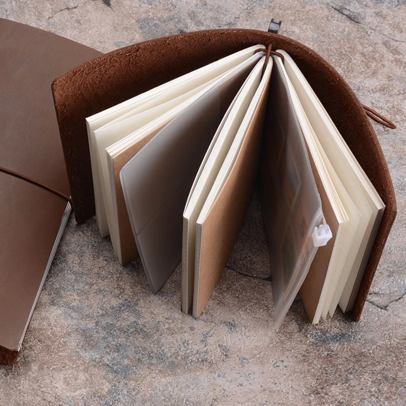 Fromthenon 100% Genuine Leather Notebook Planner Handmade Traveler  Journal Passport Agenda Sketchbook Diary Stationery 4