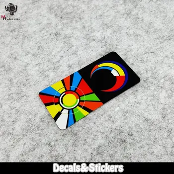 

NO.LN031 46 Rossi Sun Moon 3M Material Reflective Stickers MOTO GP Car Sticker Decals Racing Stickers Motorcycle