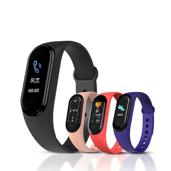 

M5 Bluetooth Smart Bracelet for Call Music Playback Sleep Quality Multi-function Clock for Women Men's Watch with Sport Finess