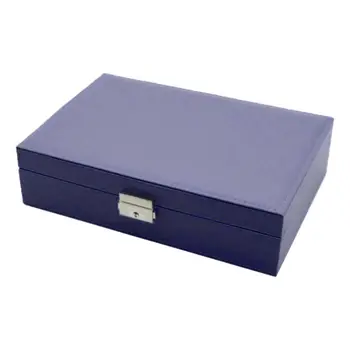 

Solid Color Simple Appearance Earring Organizer Holder for Cufflinks Storage Box