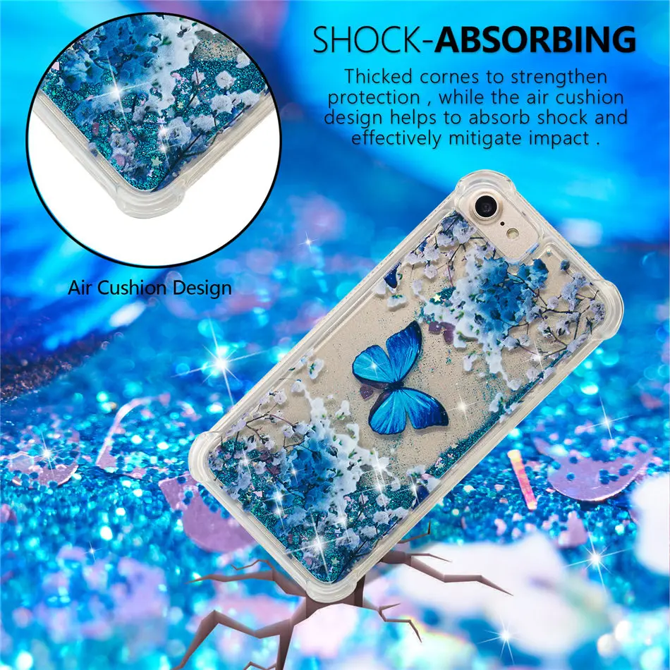 Роскошные Чехлы для iPhone X XR XS 11 Pro Max 2019 8 7 6S Plus 5 блестящие мягкие силиконовые чехлы