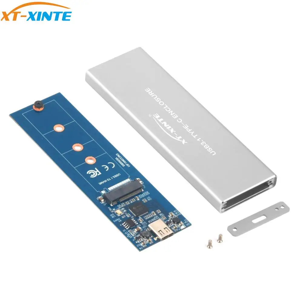 XT XINTE для NVMe PCIE USB3.1 HDD корпус M.2 к USB Type C 3 1 M ключ SSD жесткого диска внешняя Мобильная
