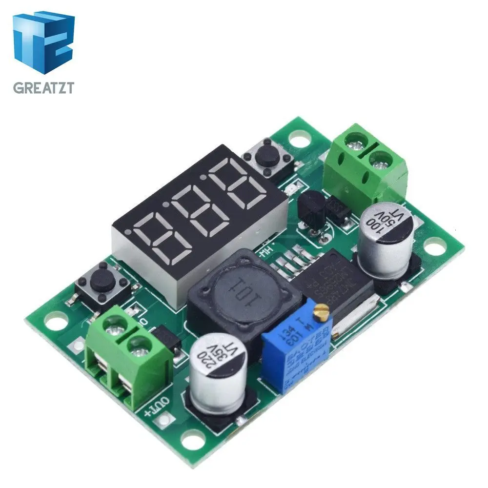 Высокое качество 3A Регулируемый DC-DC LM2596 LM2596S вход 4 V-35 V Выход 1,23 V-30 В постоянного тока dc понижающий Питание Регулятор модуль